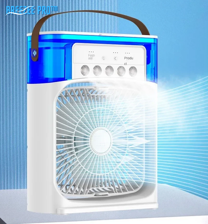 Luftzauber Pro™ | 3-in-1 Klimagerät mit Befeuchtung und Farbwechsel