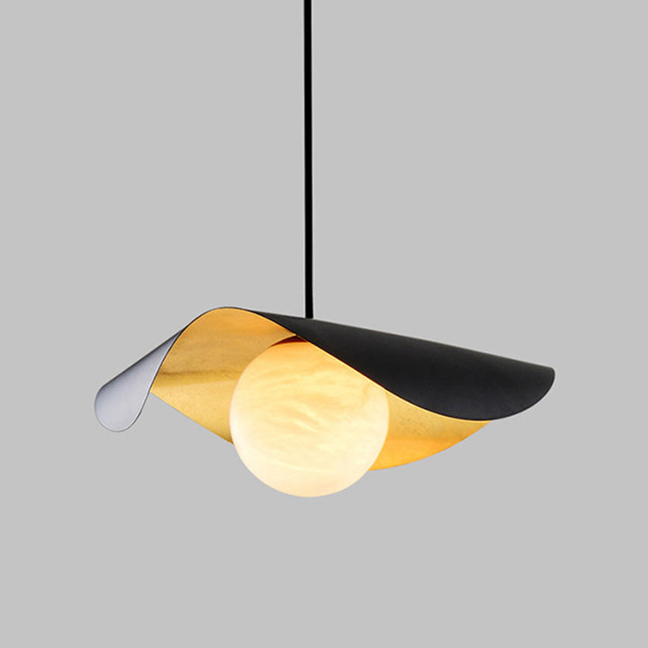 Hanging lamp made of Spanish marble