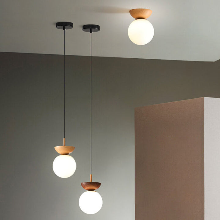 Japanese style ceiling lamp