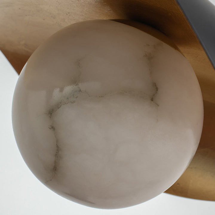 Hanging lamp made of Spanish marble