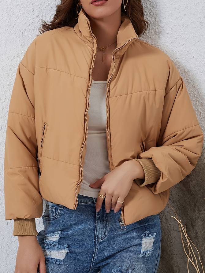 Ella | Warm women's coat with zipper