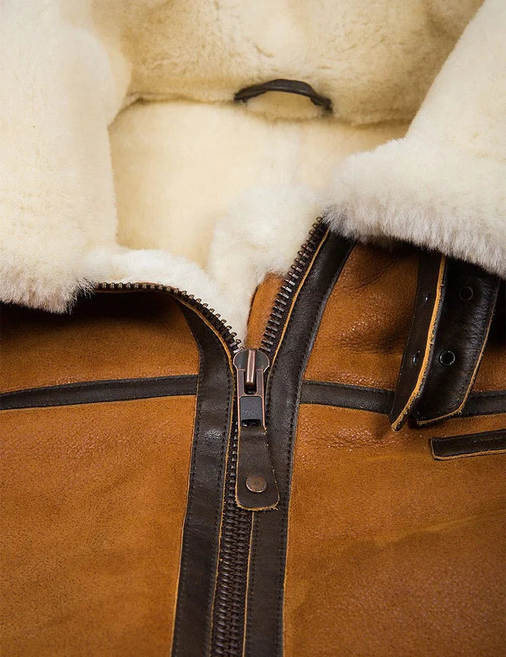 Garrick | Leder Wintermantel