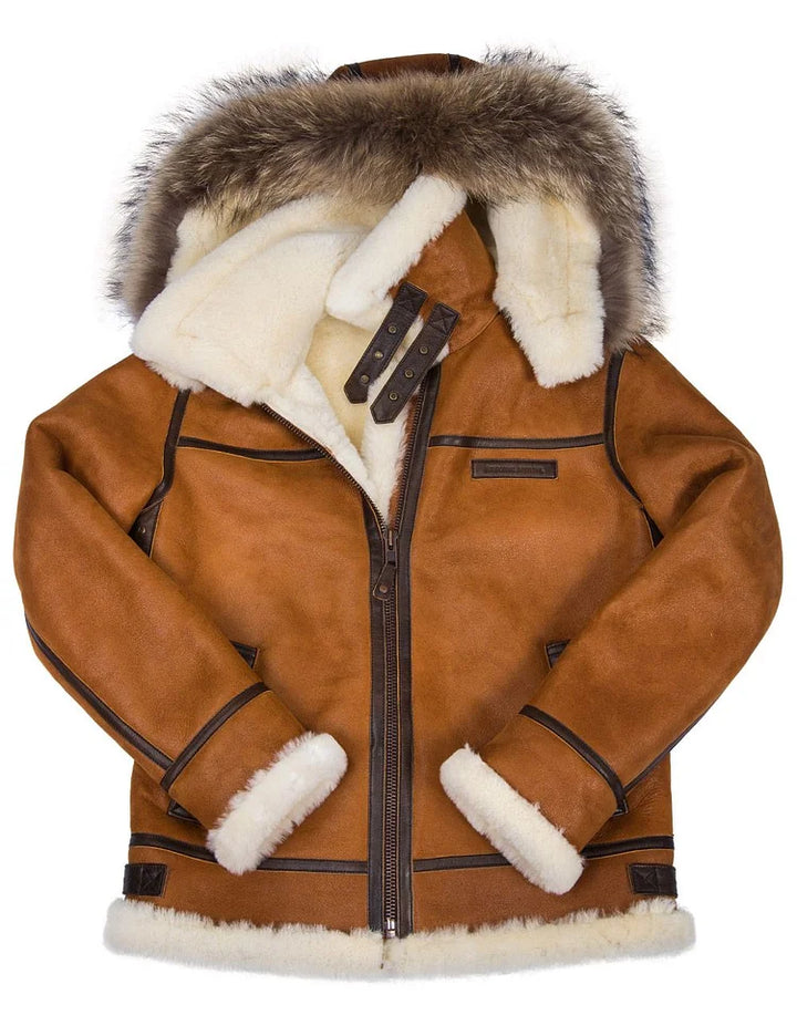 Garrick | Leder Wintermantel