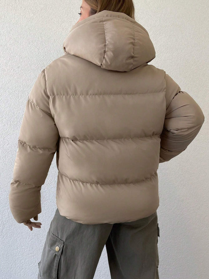 Islaine | Quilted jacket with hood and zip