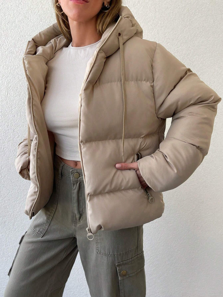 Islaine | Quilted jacket with hood and zip