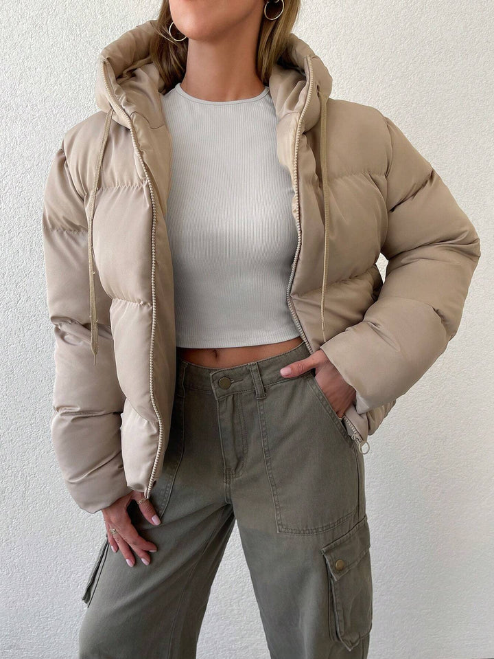 Islaine | Quilted jacket with hood and zip
