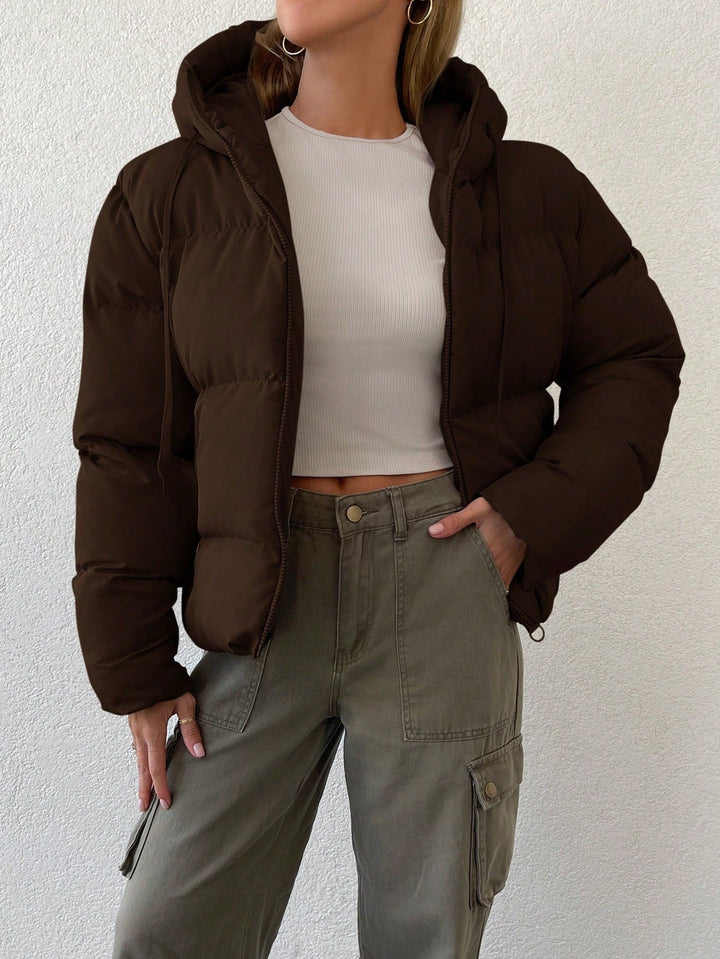 Islaine | Quilted jacket with hood and zip