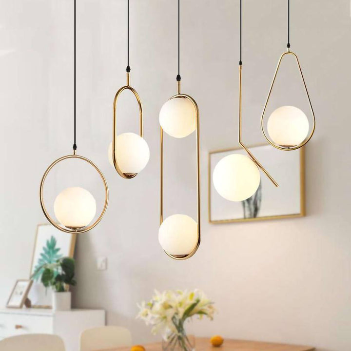 Elegant drop pendant lights