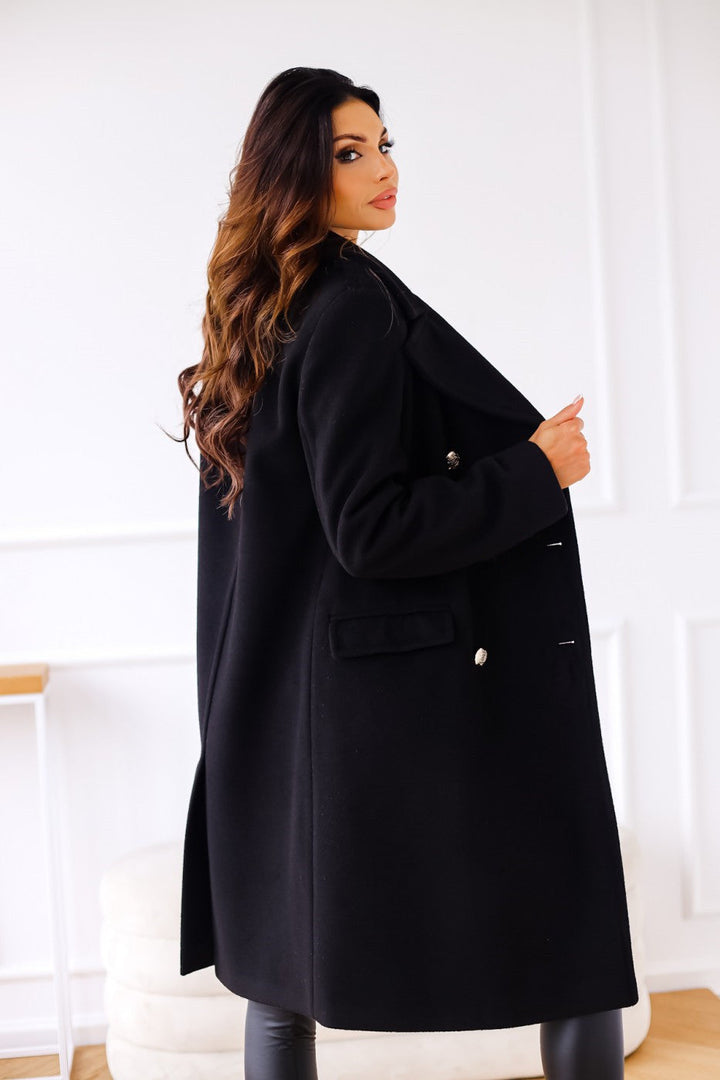 Marcella | Double-breasted wool coat for women