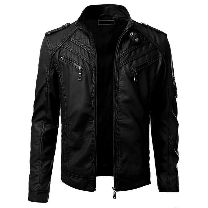 Percival - Luxury leather jacket for men