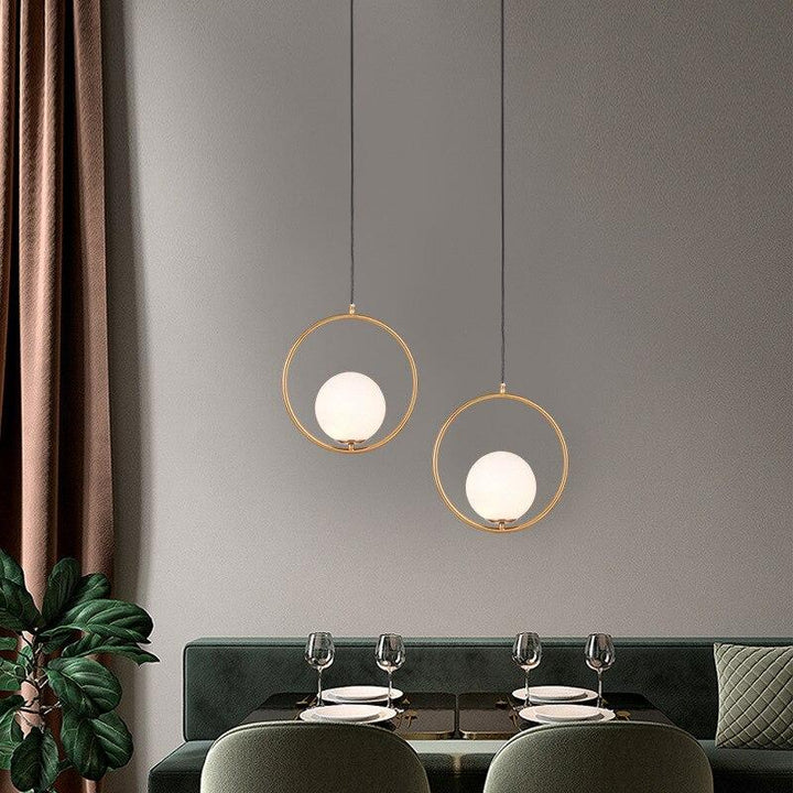 Harmony glass pendant light