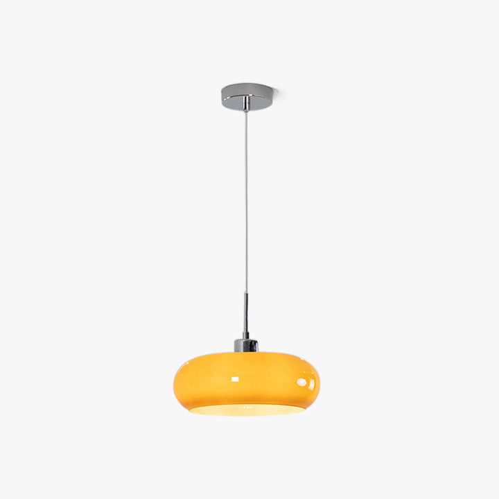 Hailie Bread Shape Glass Pendant Light 