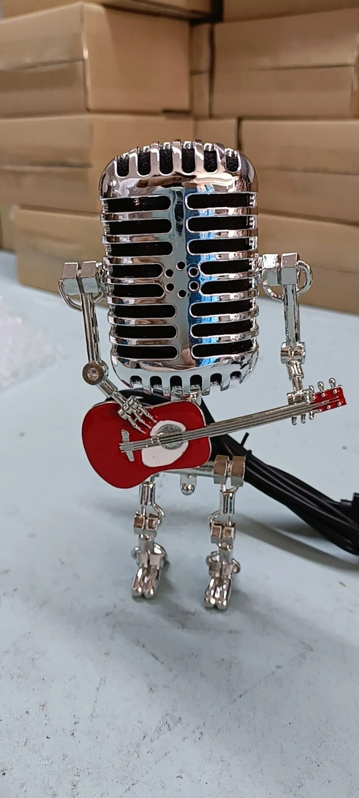 Guitarlamp™ - Lampe Roboter mit Gitarre