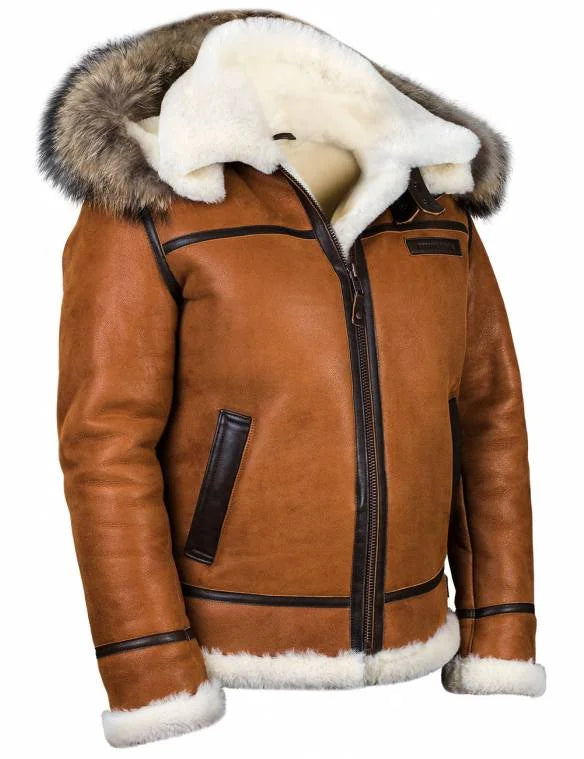 Garrick | Leder Wintermantel