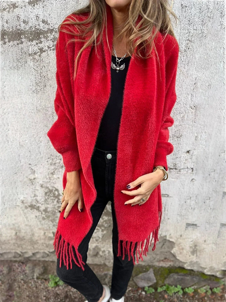 Lucie | Elegant and comfortable scarf sweater for women
