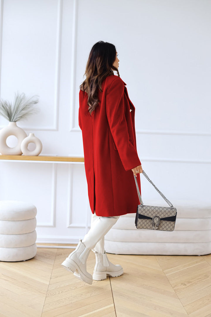 Marcella | Double-breasted wool coat for women