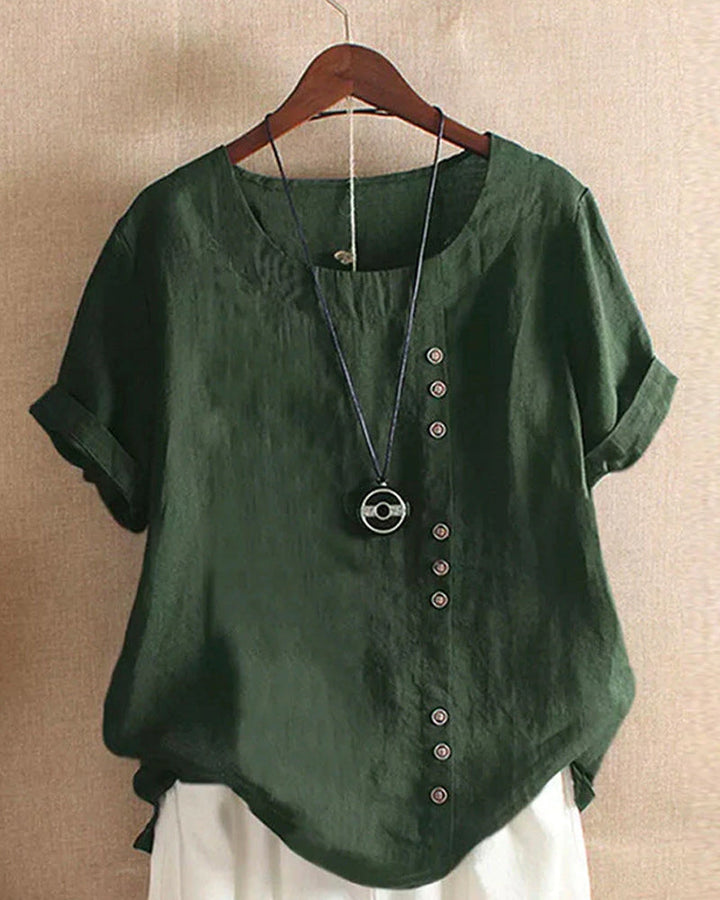 Talia | Short-sleeved blouse for women
