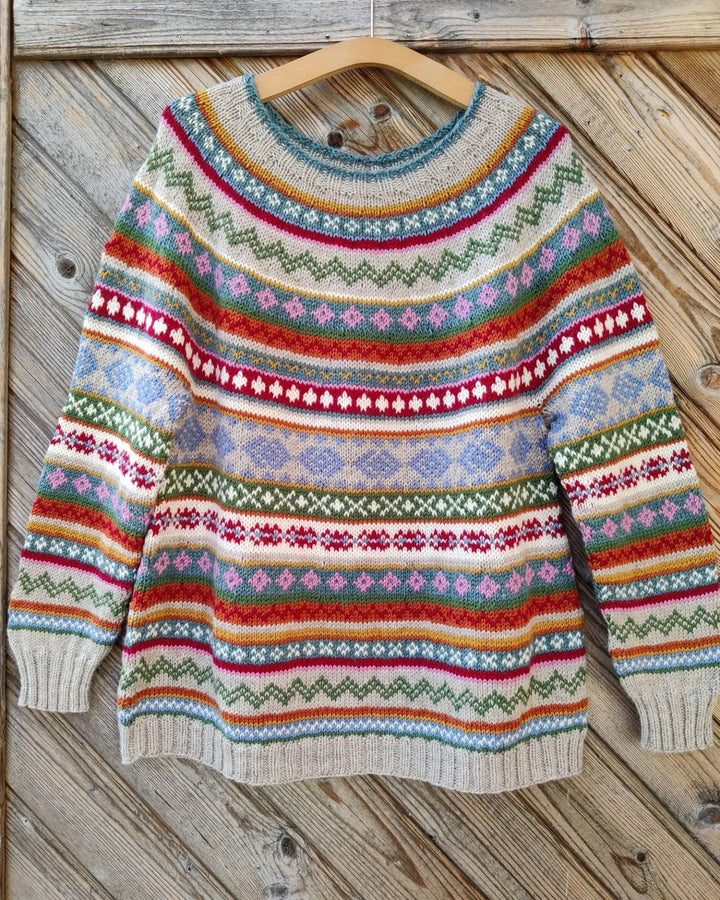 Veda | Cozy, fashionable sweater in contrasting colors