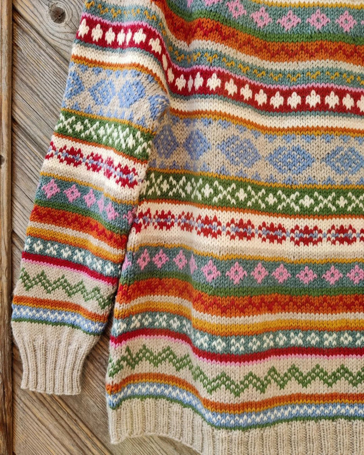 Veda | Cozy, fashionable sweater in contrasting colors