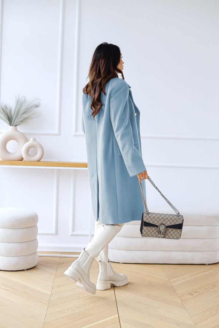 Marcella | Double-breasted wool coat for women