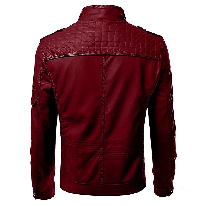 Percival - Luxury leather jacket for men