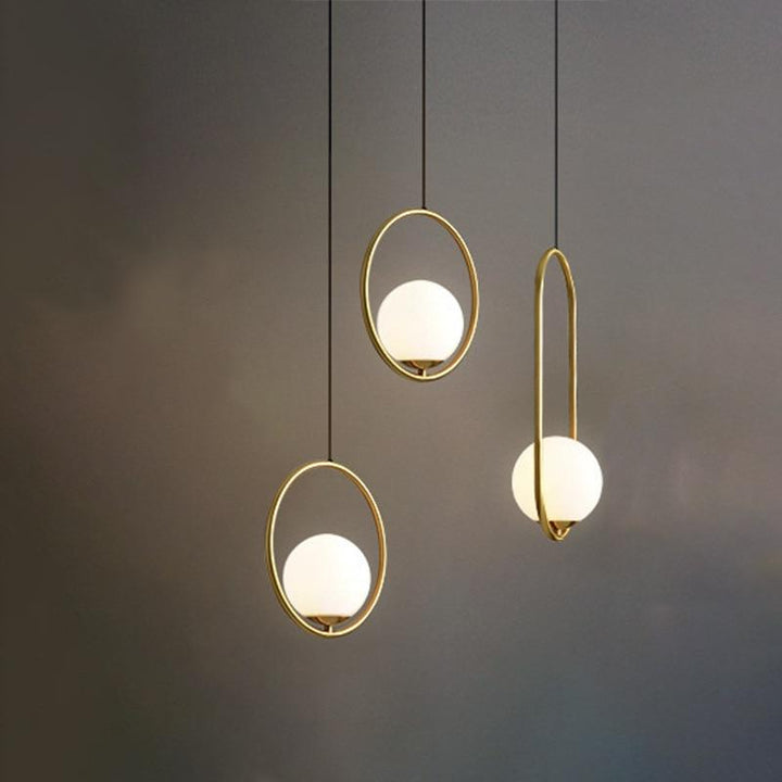 Harmony glass pendant light