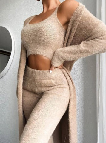 Rebecca | Comfy three-piece knitting set