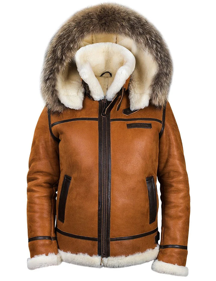 Garrick | Leder Wintermantel