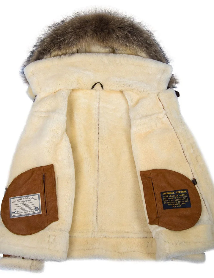 Garrick | Leder Wintermantel