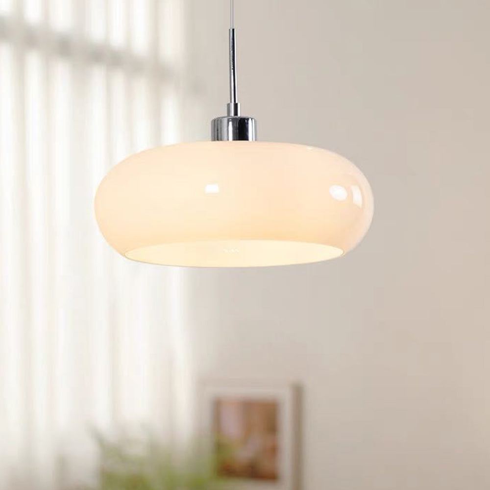 Hailie Bread Shape Glass Pendant Light 