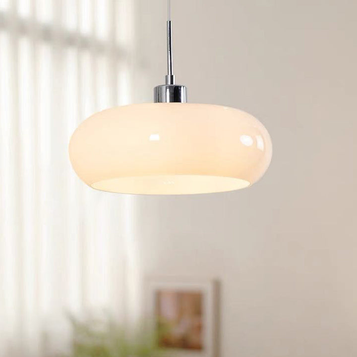 Hailie Bread Shape Glass Pendant Light 