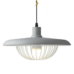 Imitation wood grain pendant lights