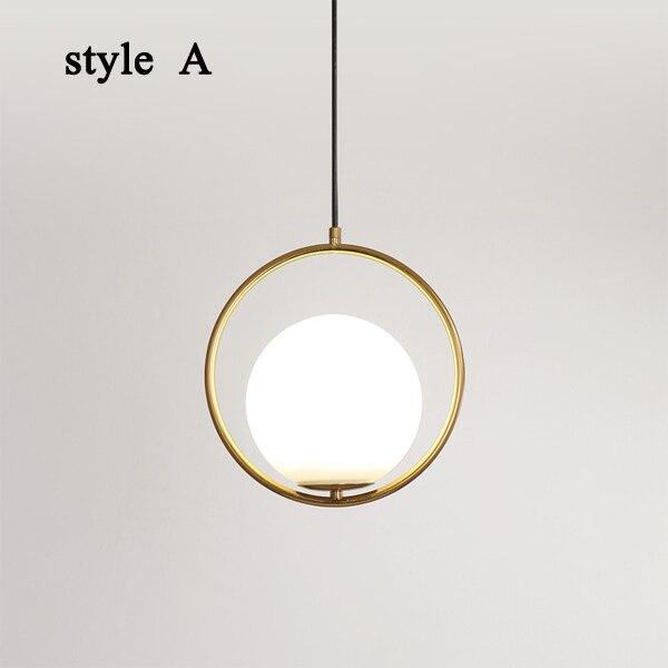 Harmony glass pendant light