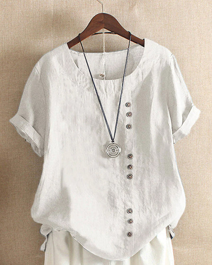 Talia | Short-sleeved blouse for women