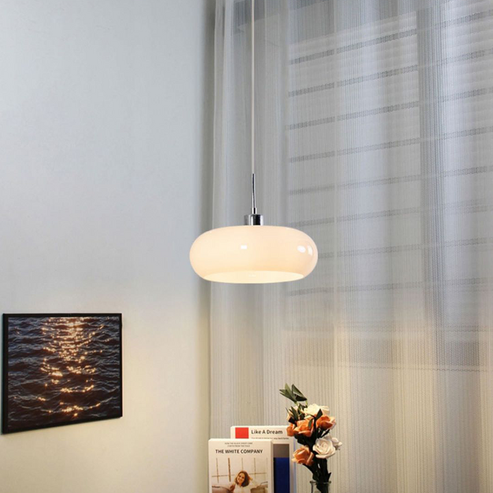 Hailie Bread Shape Glass Pendant Light 