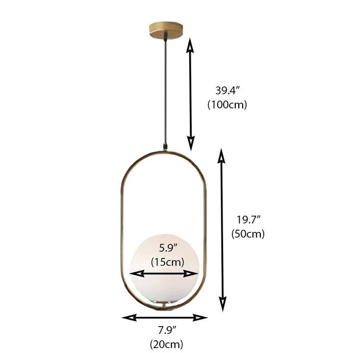 Elegant drop pendant lights