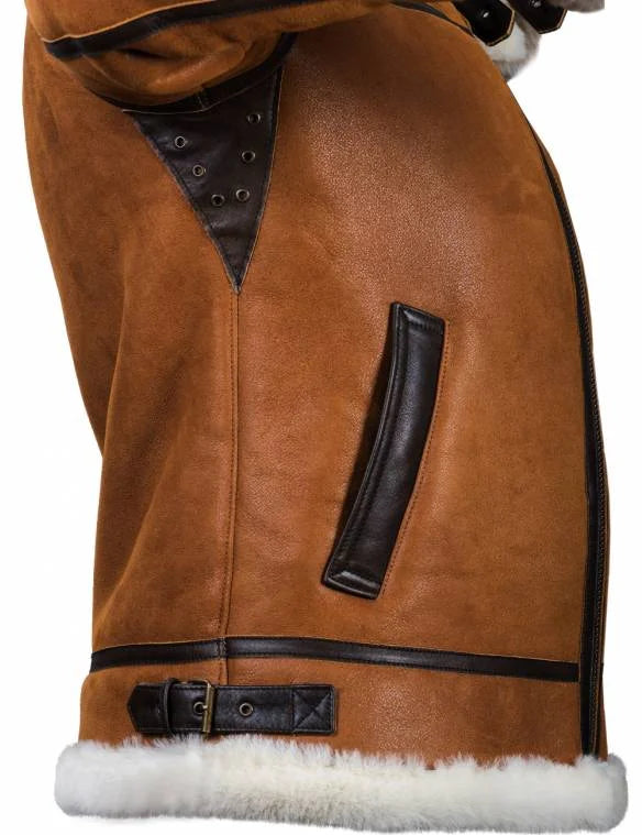 Garrick | Leder Wintermantel