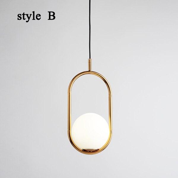 Harmony glass pendant light