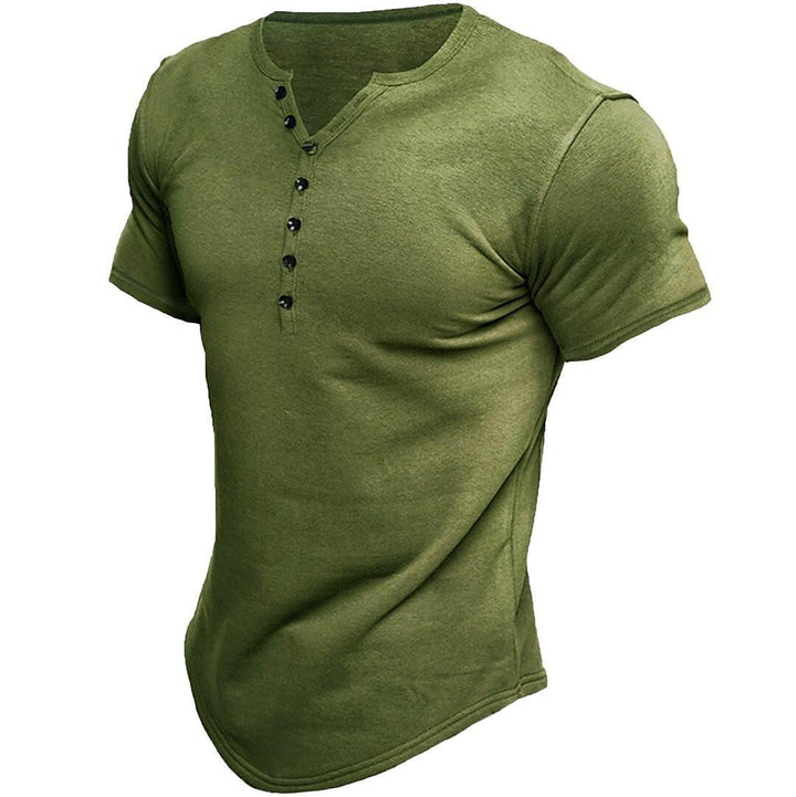 Frank™ | Short-Sleeve Henley Shirt