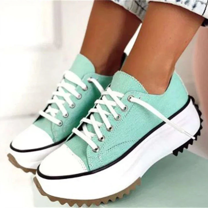 NORA - Bequeme Plateau Sneaker für Damen