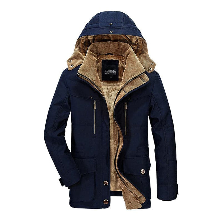 FrostGuard | Modern multi-pocket winter jacket for men
