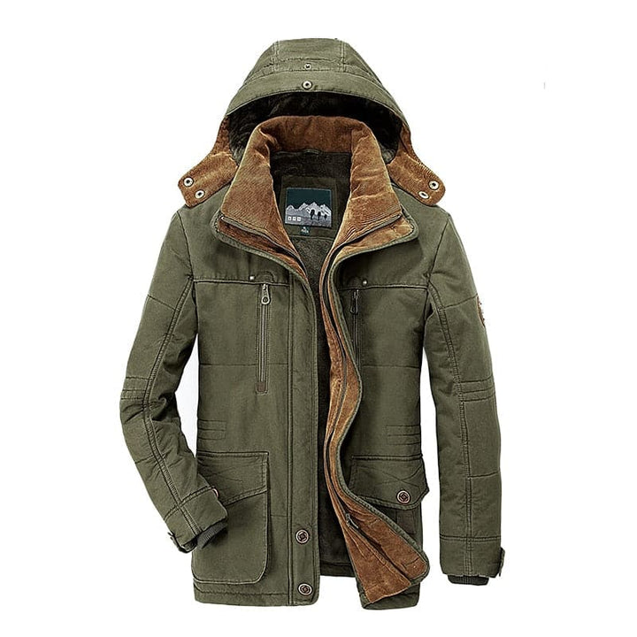 FrostGuard | Modern multi-pocket winter jacket for men