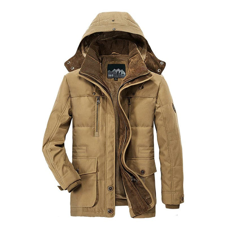 FrostGuard | Modern multi-pocket winter jacket for men