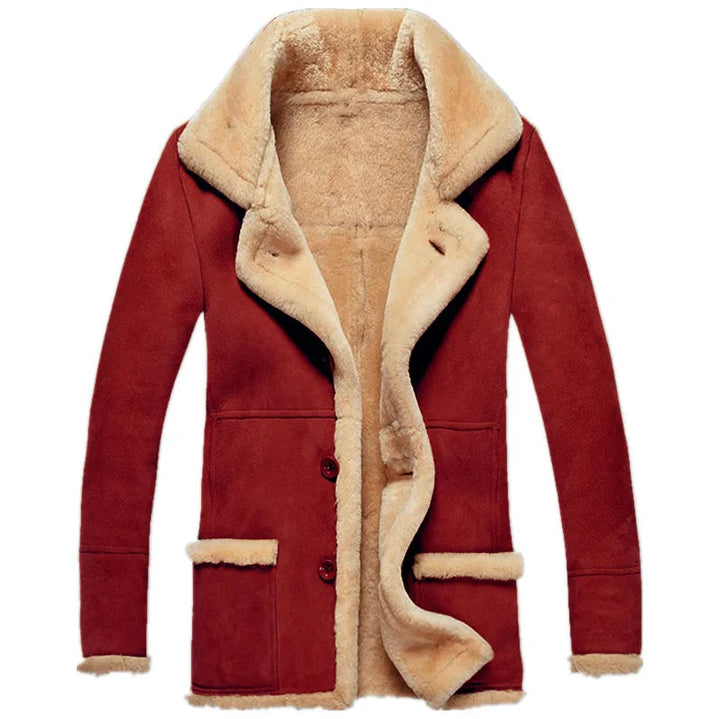 Dominic | Lined fleece jacket with buttons