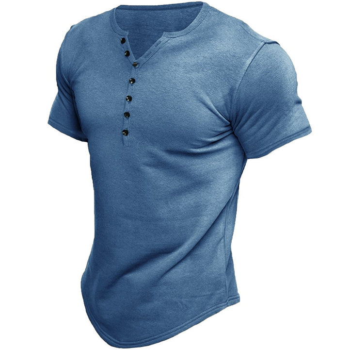 Frank™ | Short-Sleeve Henley Shirt
