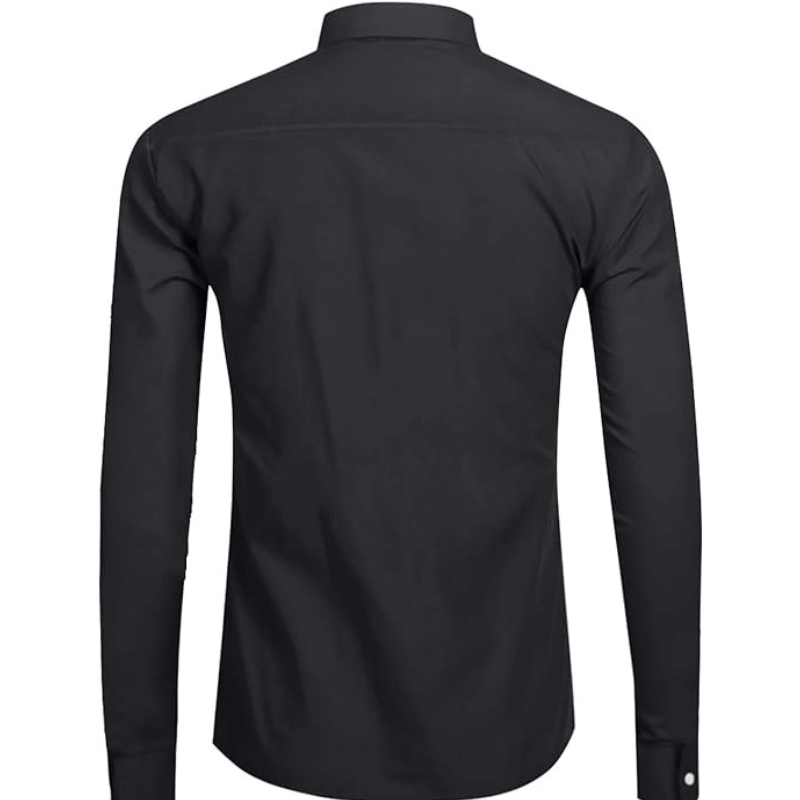 Callan - Stretch Oxford shirt with zip 