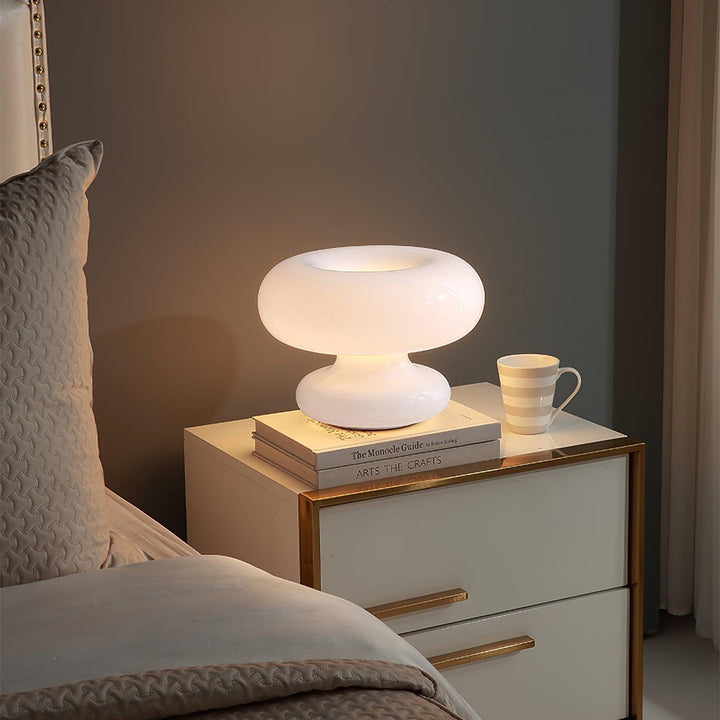 Donut table lamp