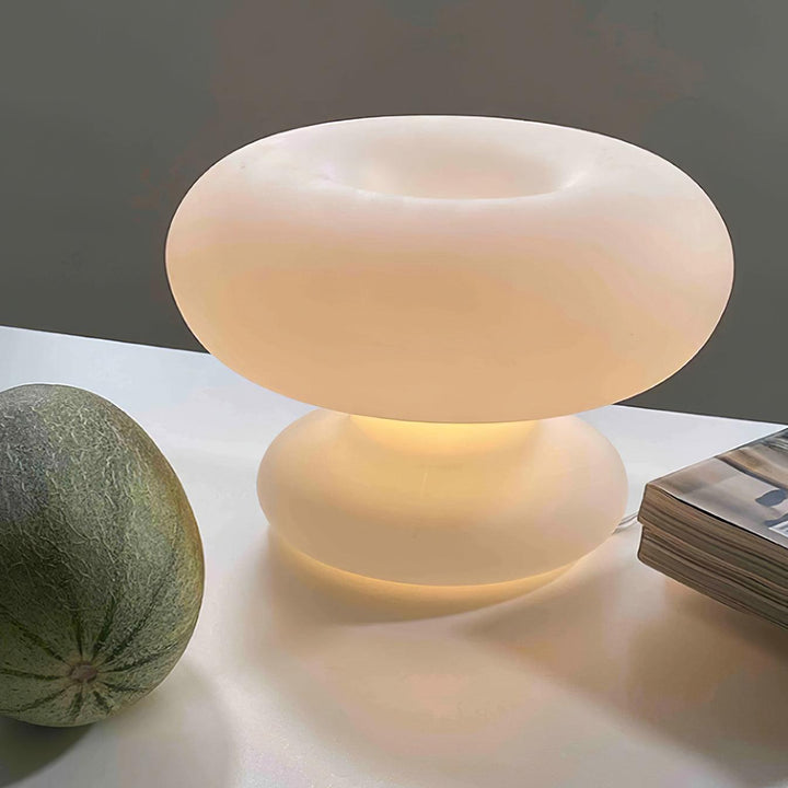 Donut table lamp
