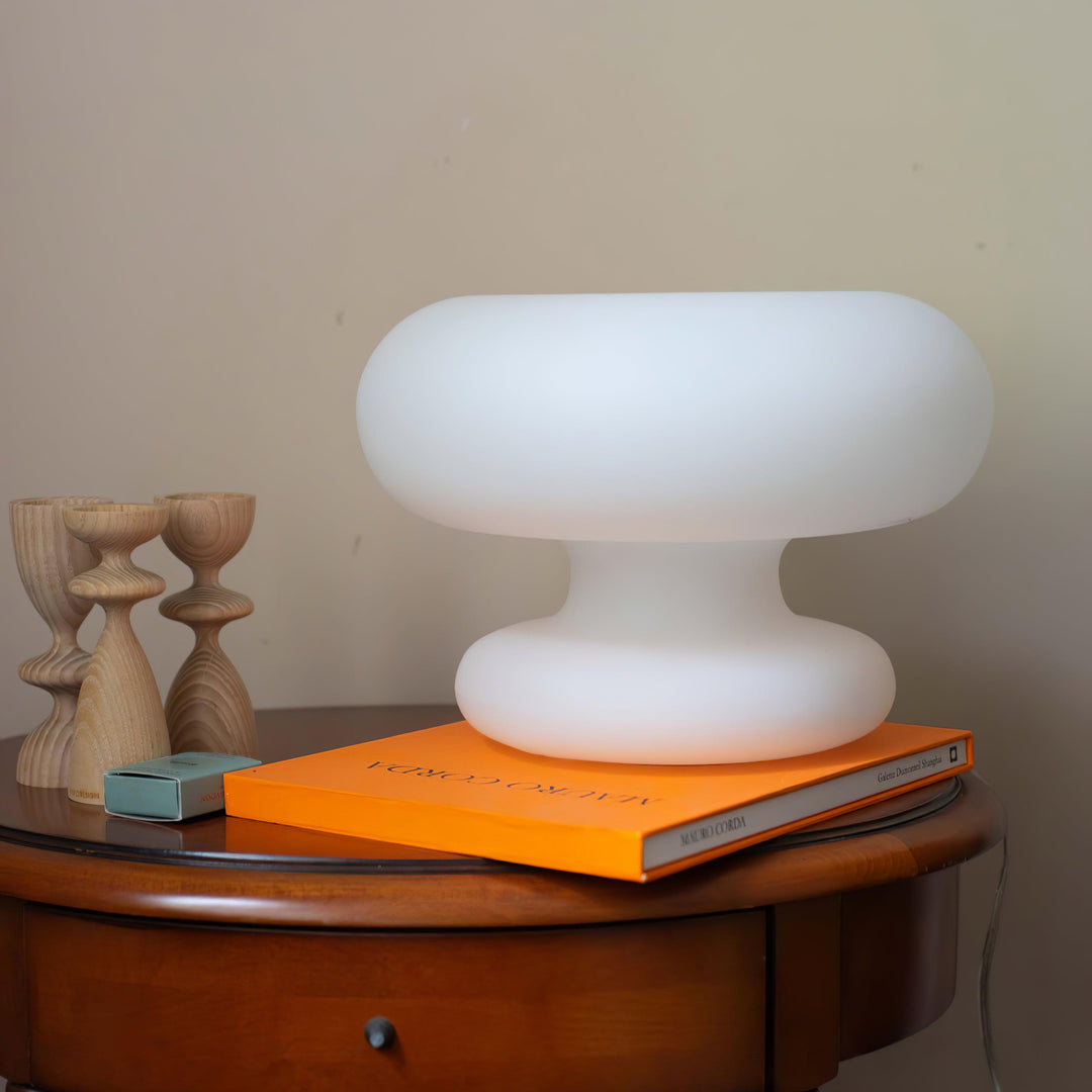 Donut table lamp