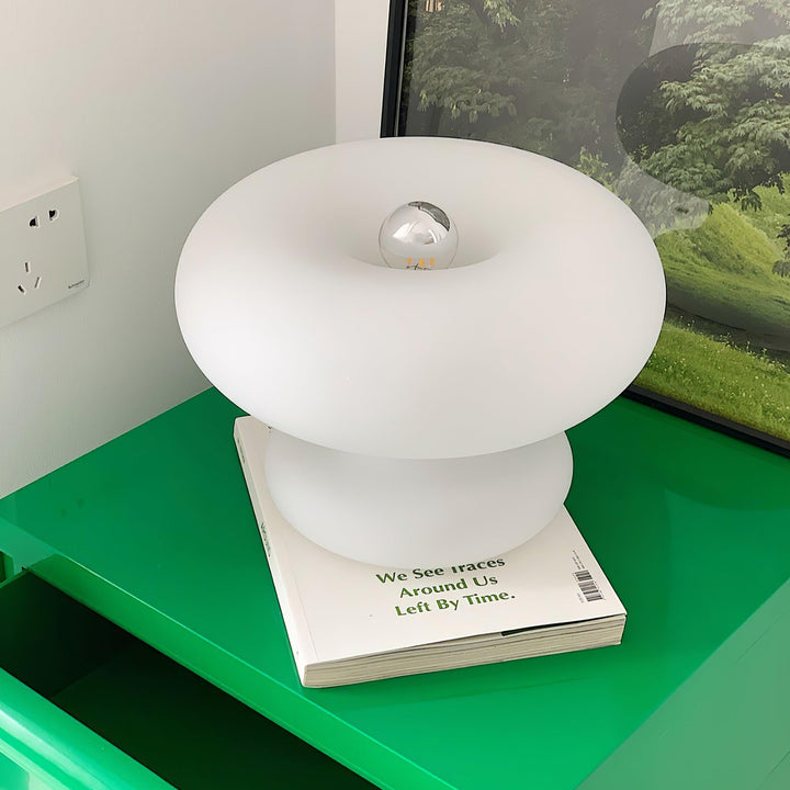 Donut table lamp